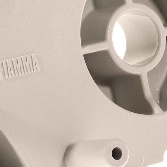 Fiamma F80s Left Hand Inner End Cap White (98673-201) Fiamma - Dynamic Drive