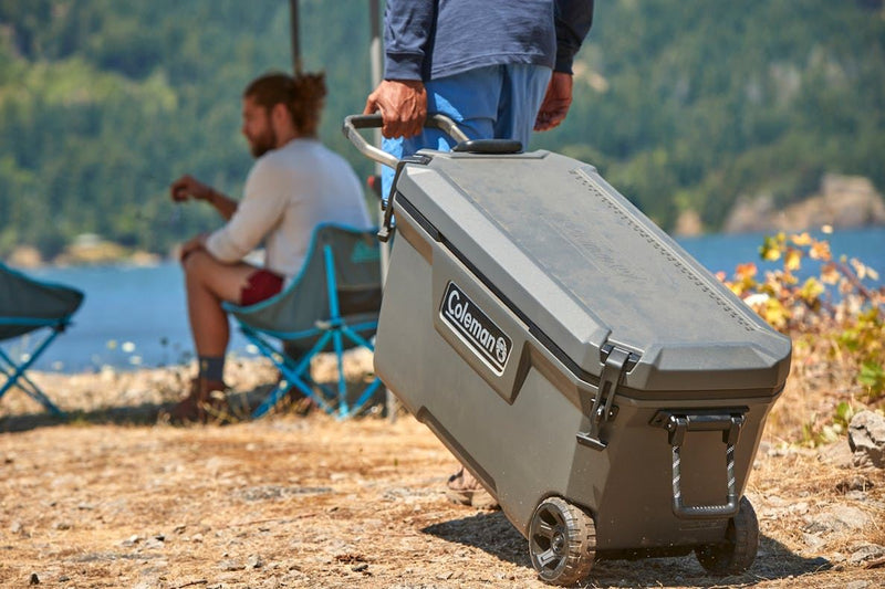 Coleman 100QT Convoy Wheeled Cooler Box Coleman - Dynamic Drive