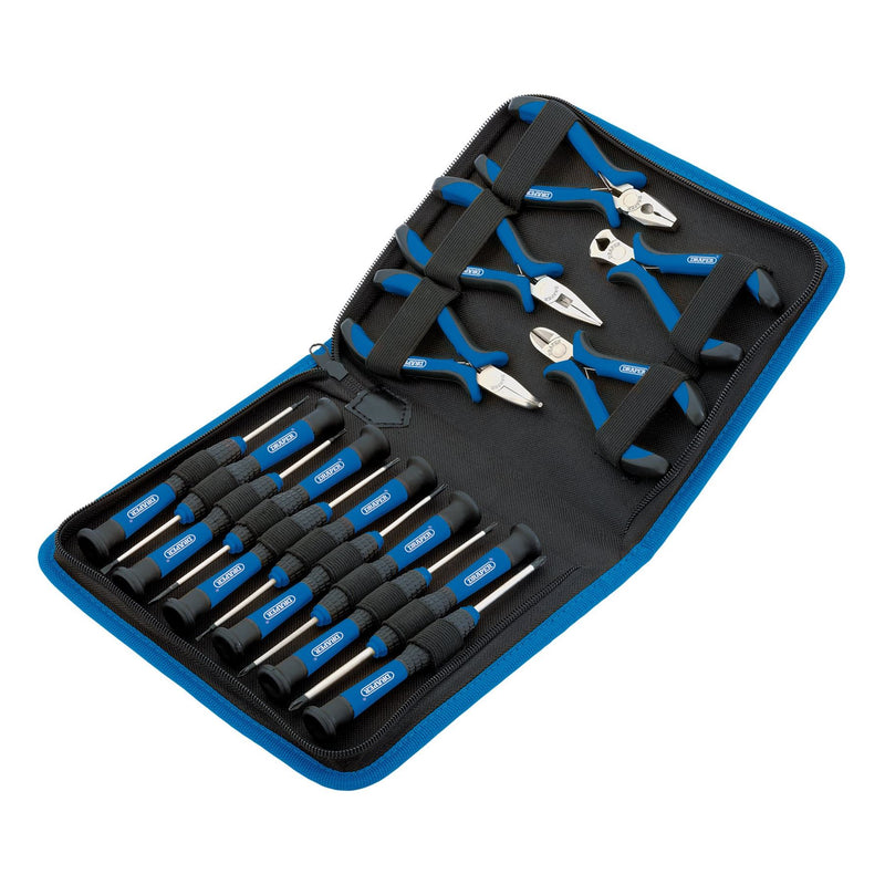 Draper Precision Pliers and Screwdriver Set (16 Piece) 48958 Draper - Dynamic Drive
