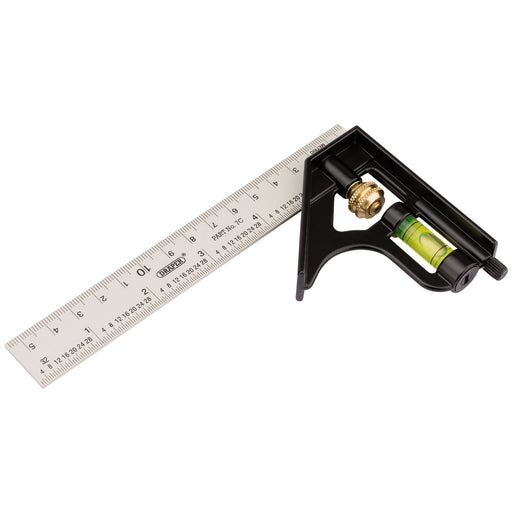Draper Metric and Imperial Combination Square, 150mm 34702 Draper - Dynamic Drive