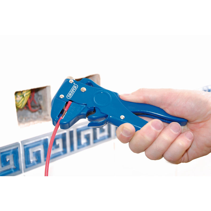 Draper Automatic Wire Stripper/Cutter, 175mm 55806 Draper - Dynamic Drive