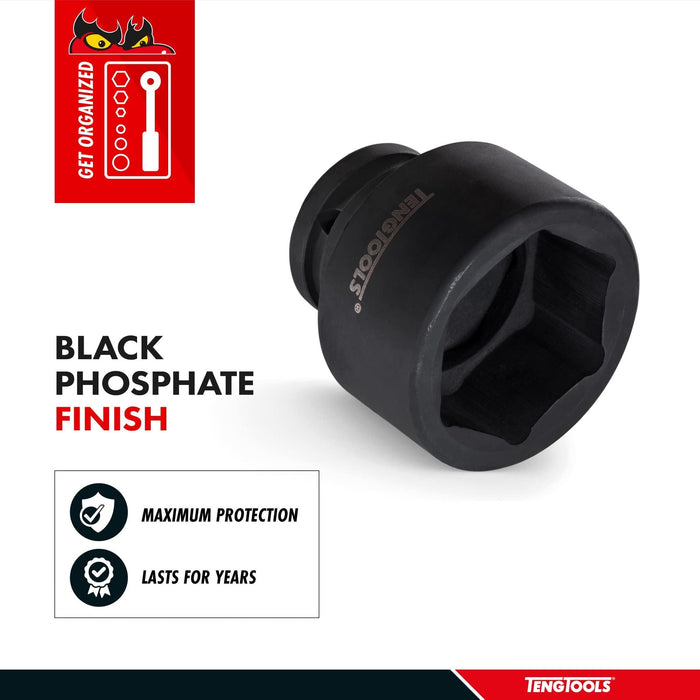 Teng Tools 1" Impact Socket DIN Metric 27mm Teng Tools - Dynamic Drive