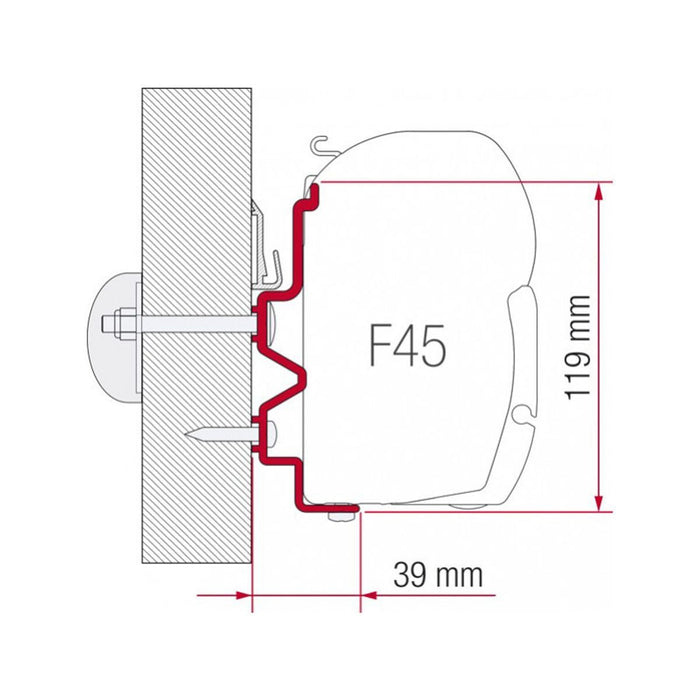 Fiamma Adaptor Rapid 90DF 10 400: Quick and Easy Attachment for Your RV Fiamma - Dynamic Drive