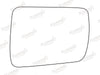 Summit Stick-On Standard Mirror Glass fits Chrysler Cherokee LHS Summit - Dynamic Drive
