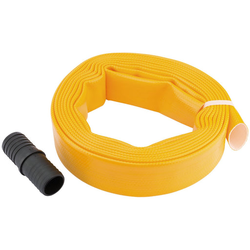 Draper Layflat Hose with Adaptor, 5m x 32mm 53204 Draper - Dynamic Drive