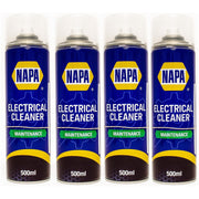 4x NAPA Electrical Contact Cleaner Switch Circuit Dirt Spray Cleaner 500ml NAPA - Dynamic Drive