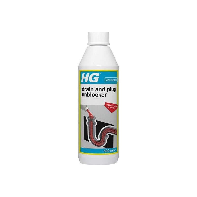 Hg Drain and Plug Unblocker 500ml HG - Dynamic Drive