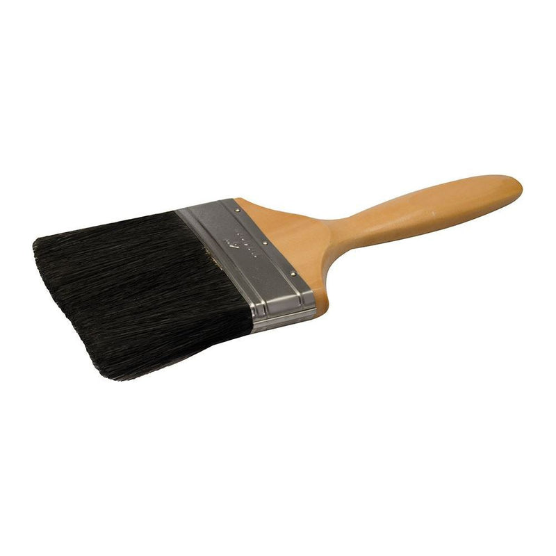 Silverline Mixed Bristle Paint Brush 100mm / 4" Silverline - Dynamic Drive