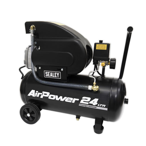 Sealey Compressor 24ltr Direct Drive 2hp SAC2420A Sealey  - Dynamic Drive