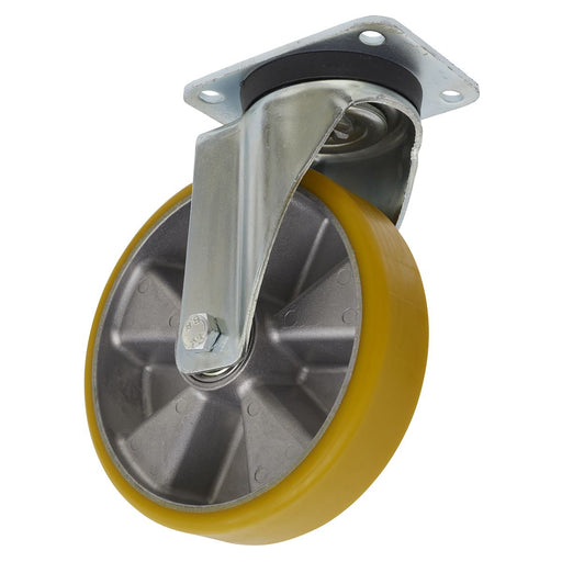 Sealey Castor Wheel Swivel Plate200mm SCW5200SP Sealey - Dynamic Drive