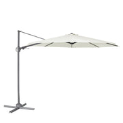 Dellonda Cantilever Parasol with 360 Rotation, Tilt & Cover 3m - Cream Dellonda - Dynamic Drive