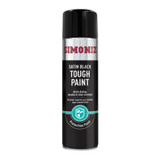 6 x Simoniz Large Tough Satin Black Aerosol Car Auto Spray Paint 500ml SIMVHT51D Simoniz - Dynamic Drive