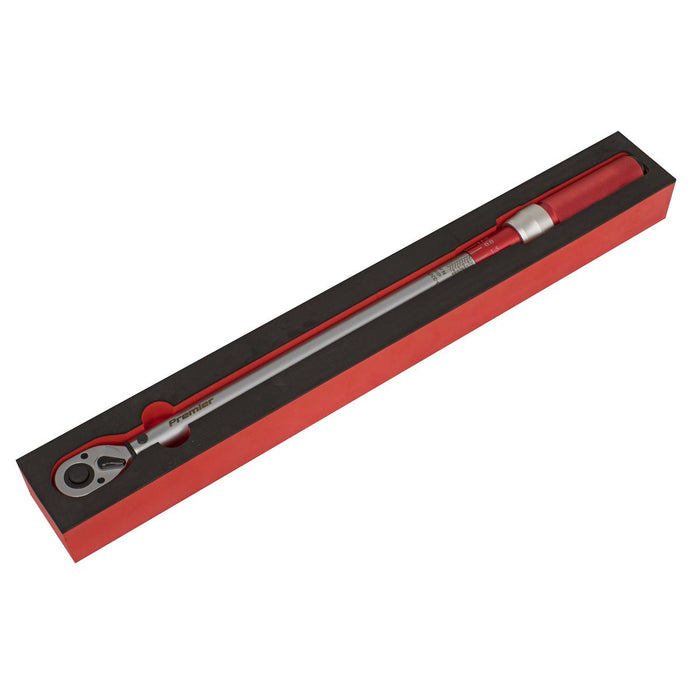 Sealey Torque Wrench Micrometer Style 1/2" Drive 60-330Nm Calibrated in EVA Tray Sealey  - Dynamic Drive