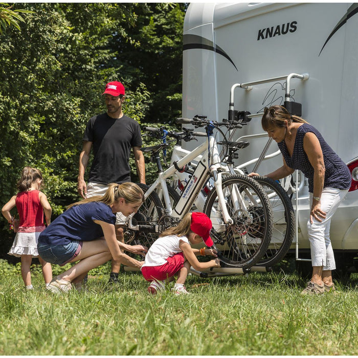 Fiamma Carry Bike Lift 77 Blue Bike Rack with Winch System Fiamma - Dynamic Drive