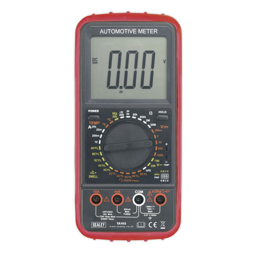 Sealey Digital Automotive Analyser 11-Function TA102 Sealey - Dynamic Drive