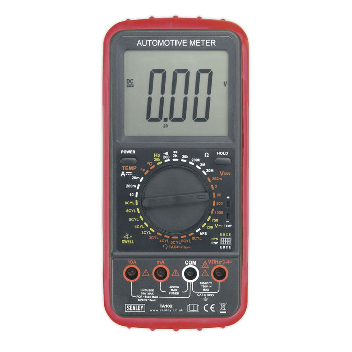 Sealey Digital Automotive Analyser 11-Function TA102 Sealey - Dynamic Drive