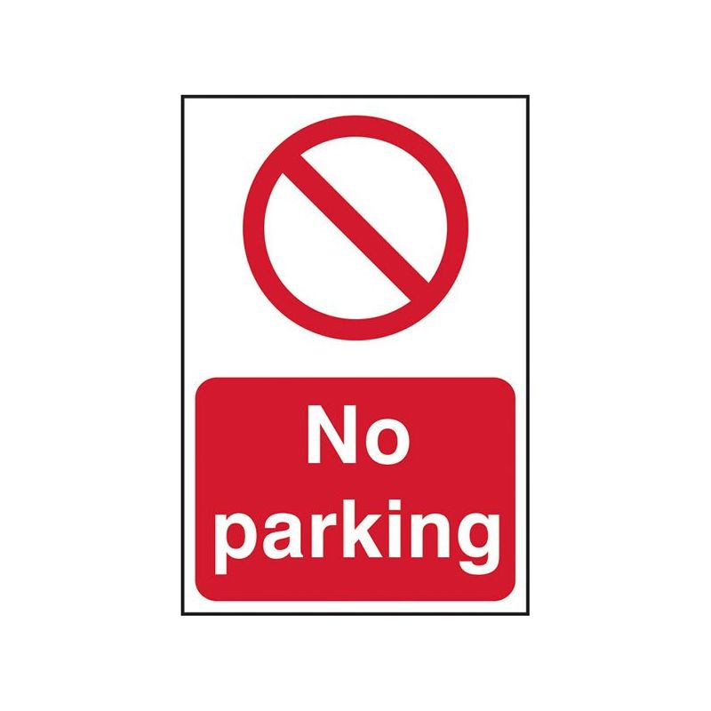 Scan No Parking - PVC Sign 400 x 600mm Scan - Dynamic Drive