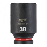 Milwaukee Hex Socket Shw 3/4 Deep 38mm-1Pc 38mm Milwaukee - Dynamic Drive