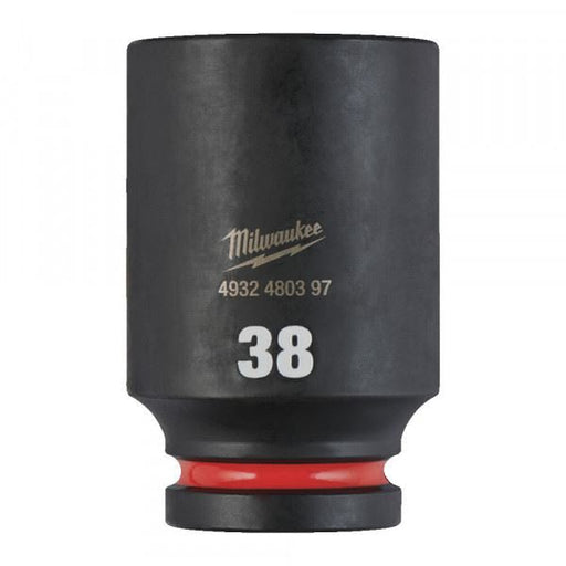 Milwaukee Hex Socket Shw 3/4 Deep 38mm-1Pc 38mm Milwaukee - Dynamic Drive