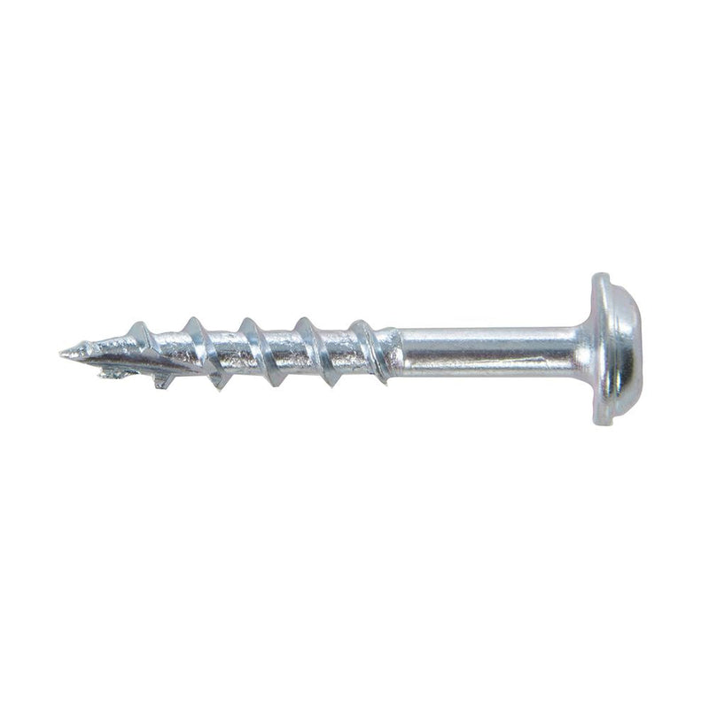 Triton Zinc Pocket-Hole Screws Washer Head Coarse P/HC 8 x 1-1/4" 250pk Triton - Dynamic Drive