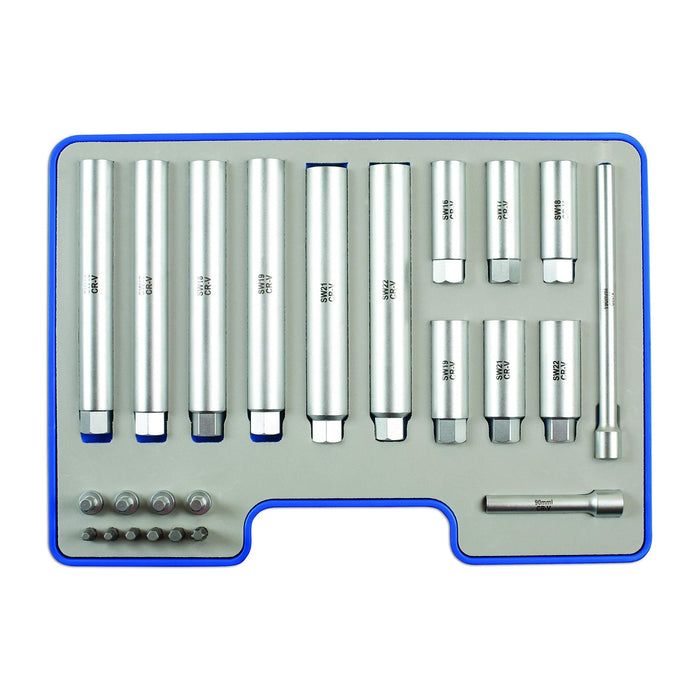 Laser Shock Absorber Tool Set 24pc 7404 Laser - Dynamic Drive