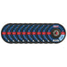 Sealey Assorted Grit Flap Discs Zirconium115mm22mm Bore Pack of 10 Sealey - Dynamic Drive