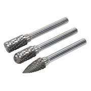 Sealey Tungsten Carbide Rotary Burr Set 3pc SDBK3 Sealey - Dynamic Drive