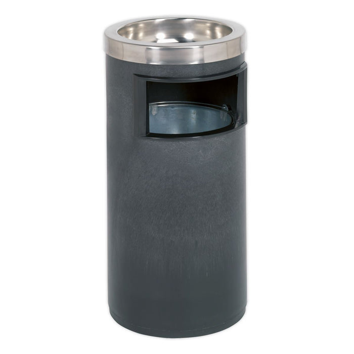 Sealey Cigarette Ashtray & Litter Bin 8L RCB06 Sealey - Dynamic Drive