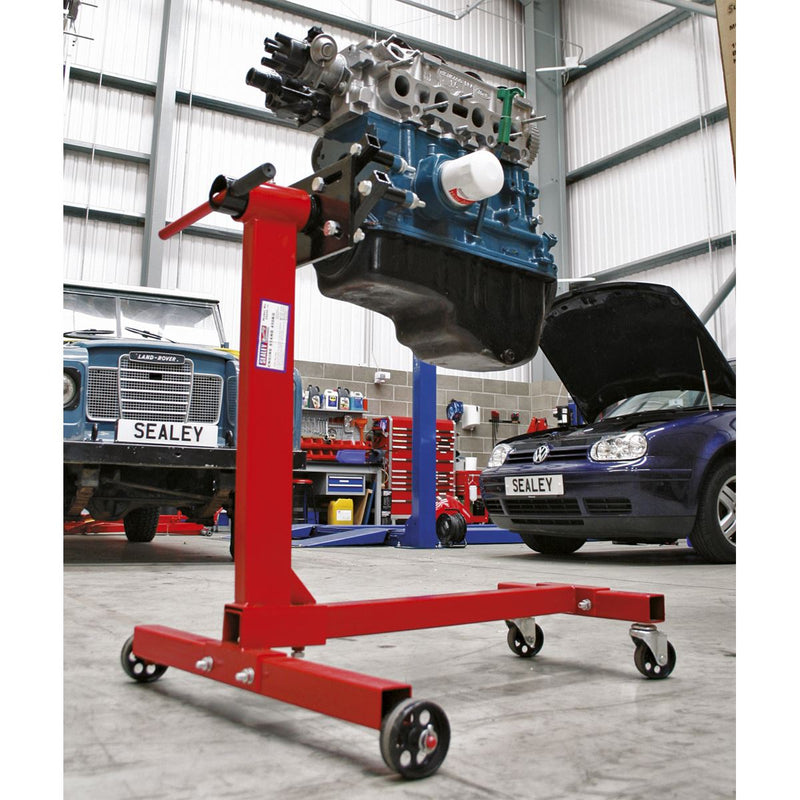 Sealey Engine Stand 450kg ES450 Sealey - Dynamic Drive