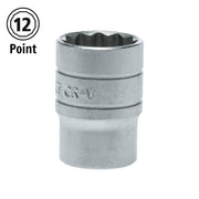 Teng Tools 1/2" Socket 12 pt AF 5/8" Teng Tools - Dynamic Drive
