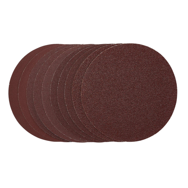 Draper Sanding Discs, 150mm, PSA, Assorted Grit, (Pack of 10) 63016 Draper - Dynamic Drive