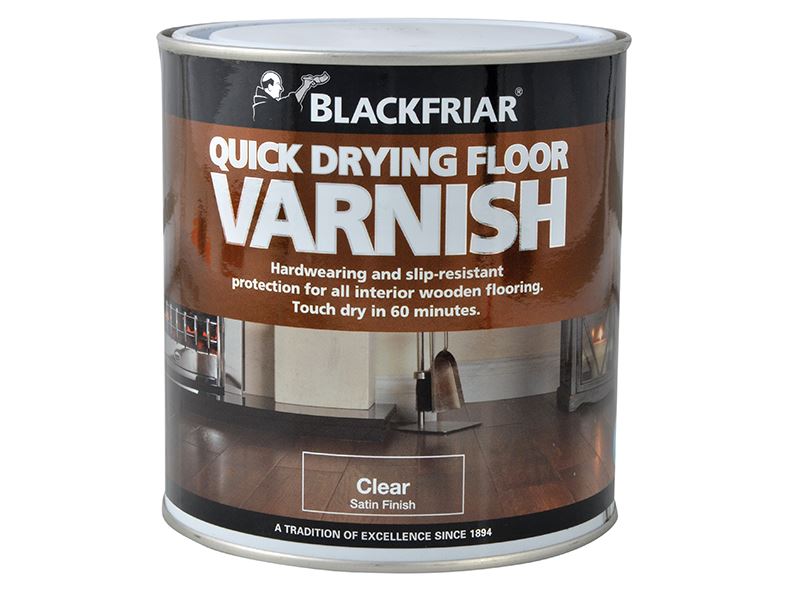 Blackfriar Duratough Floor Varnish Satin 1 litre Blackfriar - Dynamic Drive