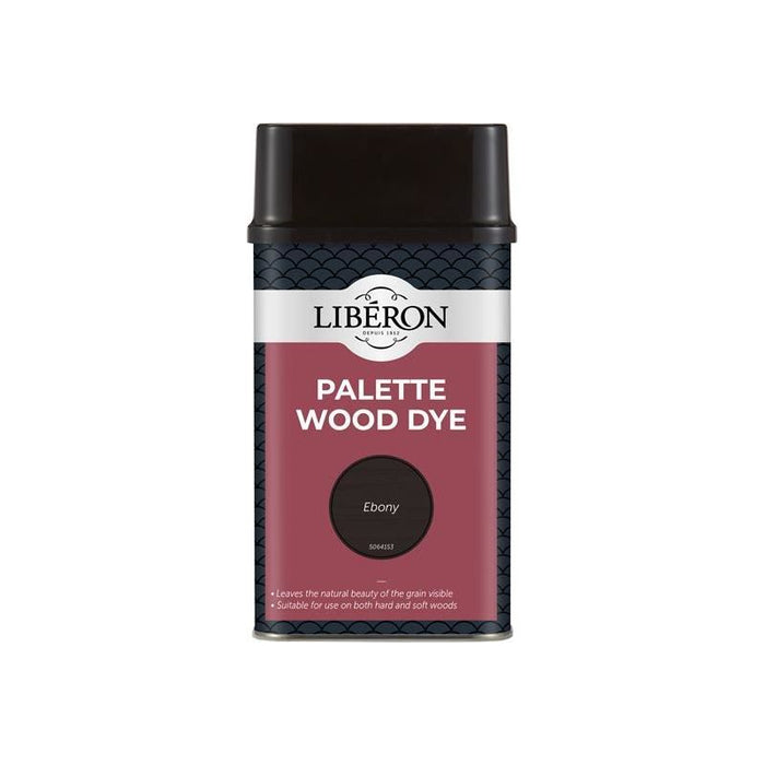 Liberon Palette Wood Dye Ebony 500ml Liberon - Dynamic Drive
