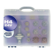 Osram CLKH424V lamp kit, 24V H4, 12 lamps, 3 flat fuse, in in a box Osram - Dynamic Drive