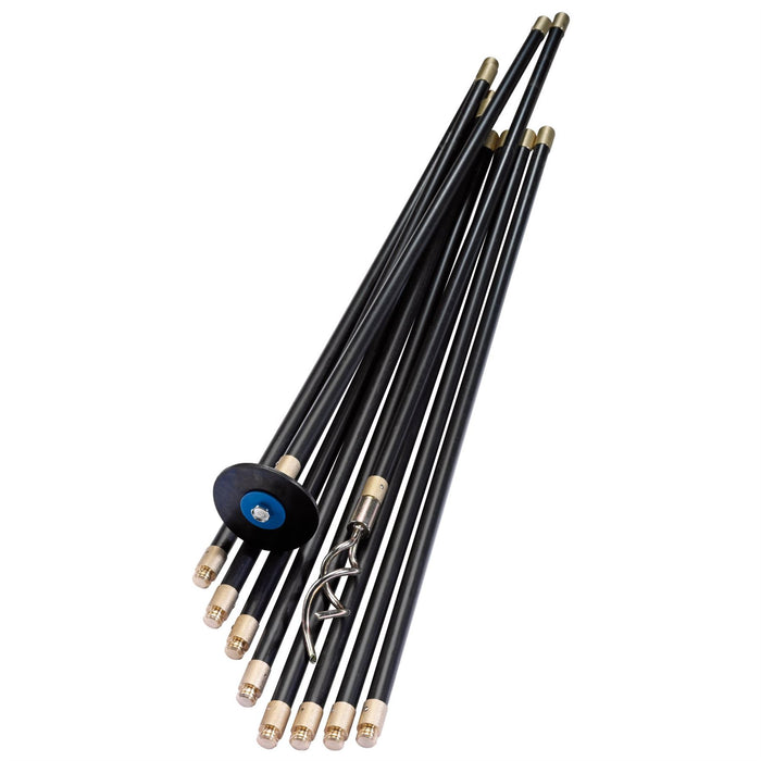 Draper Polypropylene Drain Rod Set, 9m (12 Piece) 23540 Draper - Dynamic Drive