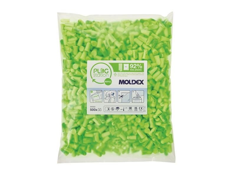 Moldex Pura-Fit® PlugStation 500 Refill SNR 36 dB (500 Pairs) Moldex - Dynamic Drive