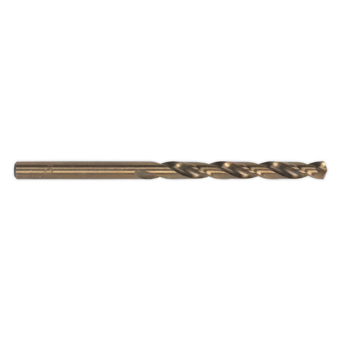 Sealey HSS Cobalt Fully Ground Drill Bit 8mm Pack of 10 DB080CB Sealey  - Dynamic Drive