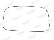 Summit Stick-On Standard Mirror Glass fits Toyota Camry 86 to 90 LHS Summit - Dynamic Drive