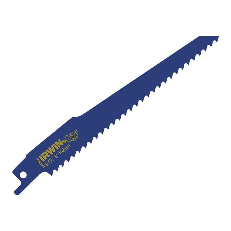 Irwin® 656R Sabre Saw Blade Nail Embedded Wood Cutting 150mm Pack of 2 IRWIN® - Dynamic Drive