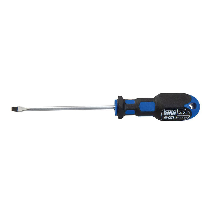 King Dick Screwdriver Slotted 4 x 100mm King Dick - Dynamic Drive