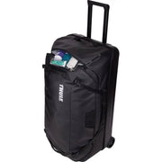 Thule Chasm check 110l in wheeled duffel suitcase black Thule - Dynamic Drive