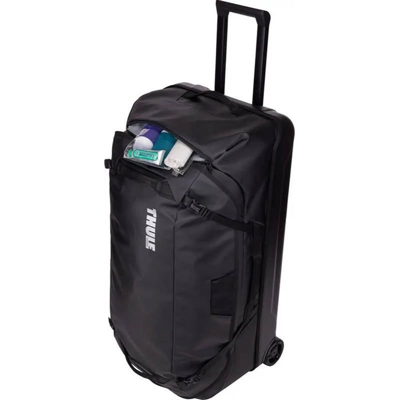 Thule Chasm check 110l in wheeled duffel suitcase black Thule - Dynamic Drive
