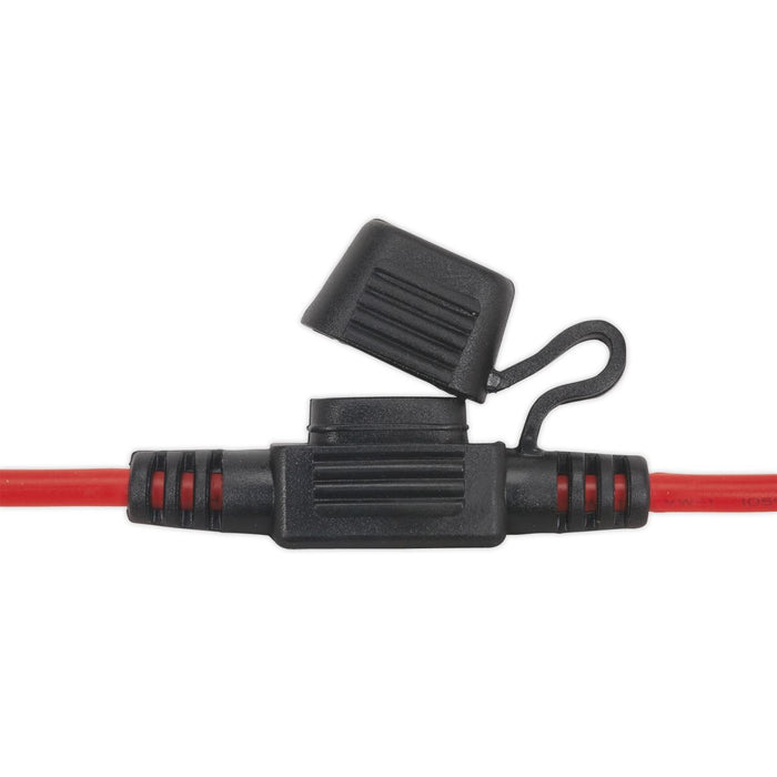 Sealey MINI Blade Fuse Holder Splash-proof 30A Pack of 10 FHMSP30 Sealey - Dynamic Drive