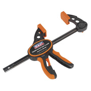 Sealey Quick Bar Clamp 150mm 2pc Set QBC1502 Sealey - Dynamic Drive