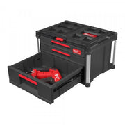 Milwaukee Packout 2+1 Drawer Tool Box - 1Pc Milwaukee - Dynamic Drive