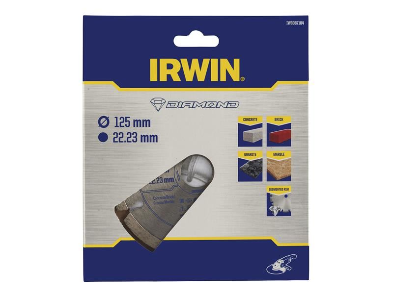 Irwin® Segmented Diamond Blade 125 x 22.23mm IRWIN® - Dynamic Drive