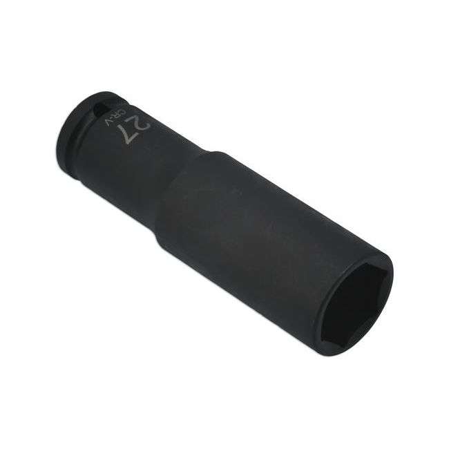 Laser Extra Deep Impact Socket 1/2"D 27mm 7771 Laser - Dynamic Drive