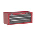 Sealey Mid-Box 3 Drawer with Ball-Bearing Slides Red/Grey AP22309BB Sealey - Dynamic Drive