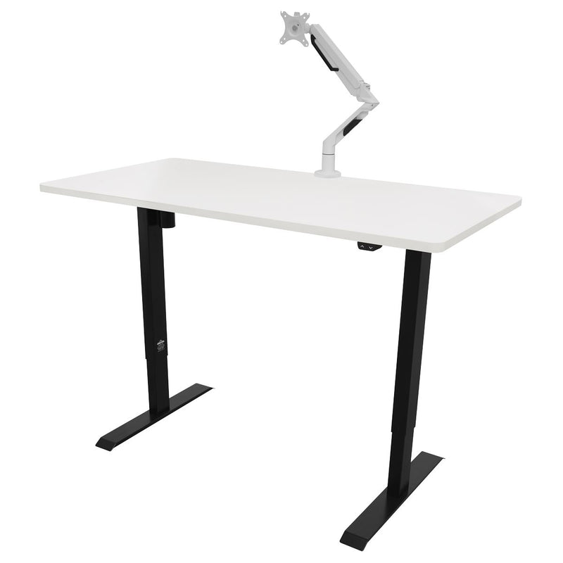 Dellonda Single Motor Adjustable-Height Electric Sit/Stand Desk - White Desktop Dellonda - Dynamic Drive