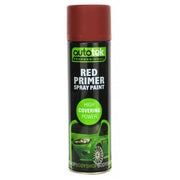4 x New Autotek Tough Durable Primer Spray Paint - Red - 500ml Autotek  - Dynamic Drive